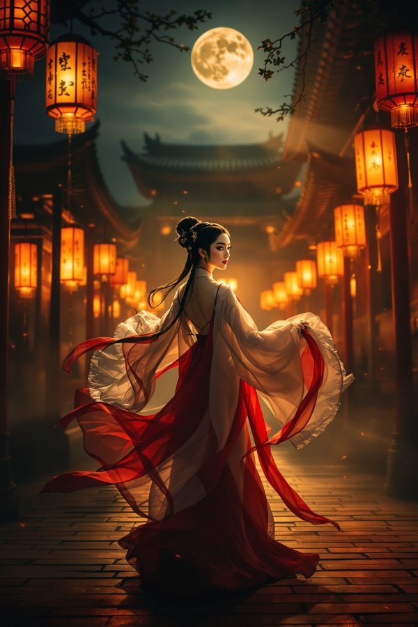 长安月明高清海报